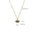 Wholesale  Devil's Eye Pendant Gold Chain Stainless Steel Gold Plated Planet  Necklace