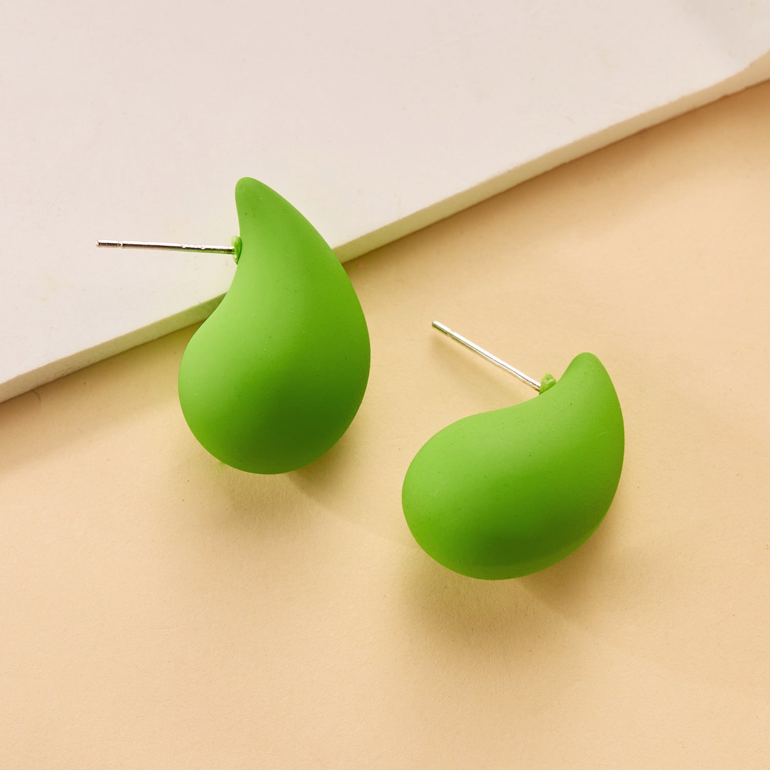 Wholesale Acrylic Water Drops Teardrop-shaped Earrings