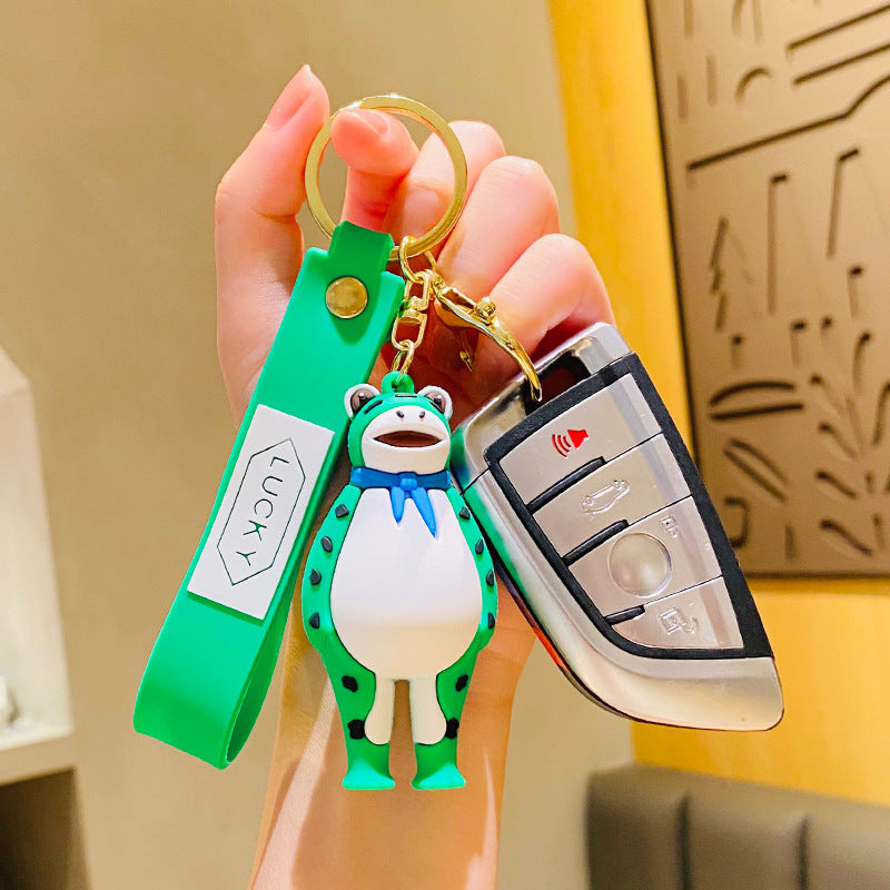 Wholesale Cartoon Cute Keychain Creative Keychain Frog Keychains ACC-KC-SJ014