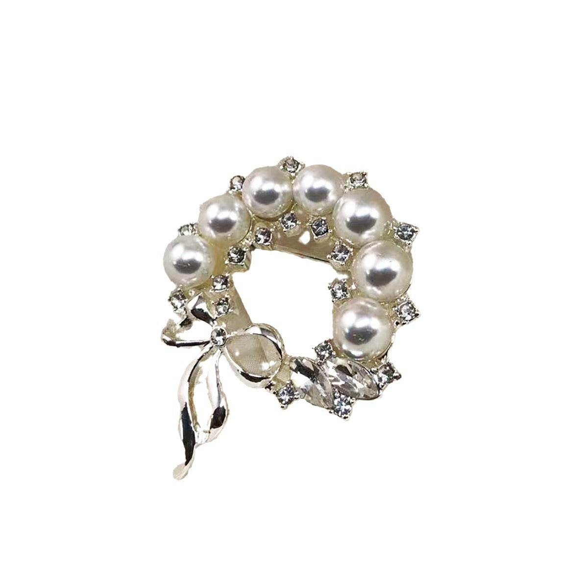 Wholesale Rhinestones Flower Bows  Brooches