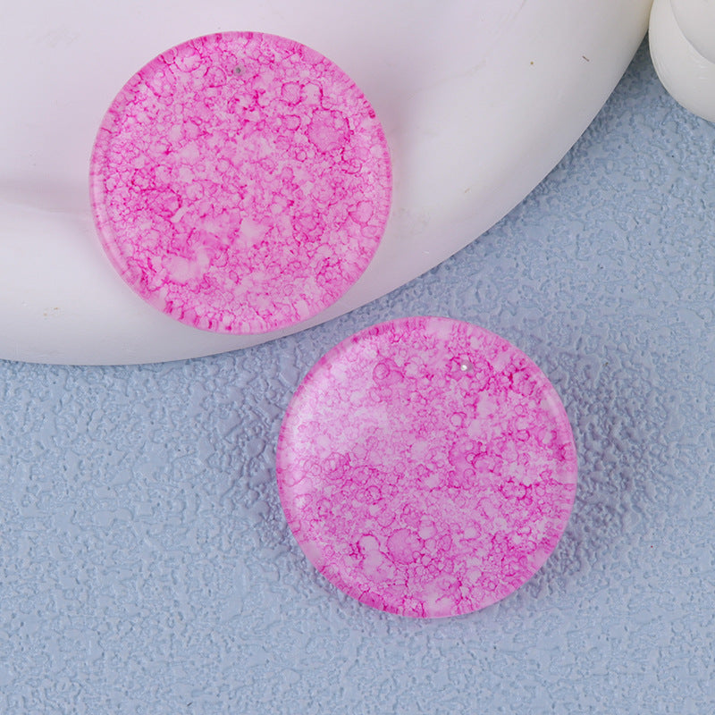 Wholesale  Bohemian love geometric diamond acrylic earrings