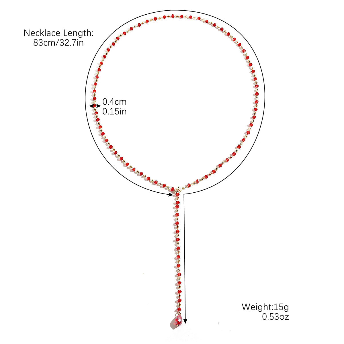 Wholesale Elegant Long Tassel Pearl Necklace  Y-shaped Necklace