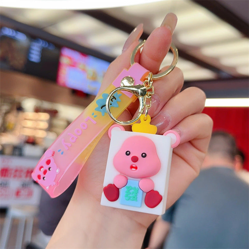 Wholesale Cartoon Cute PVC Keychain ACC-KC-Yuew008