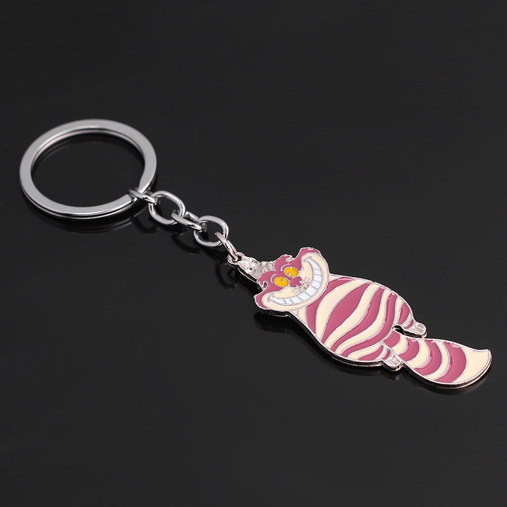 Wholesale  cat cartoon pendant keychains