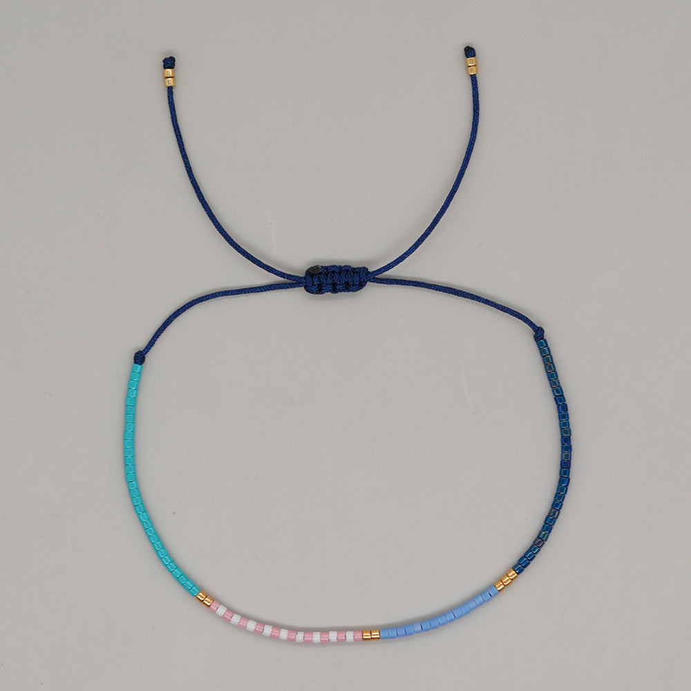 Bracelet en gros en cristal bracelet à la main