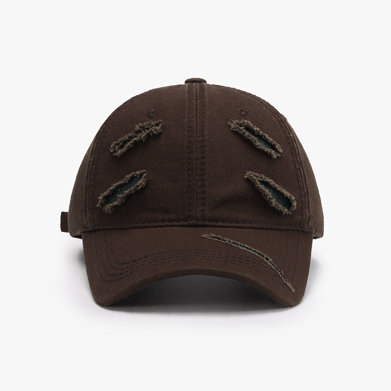 Wholesale Distressed Baseball Caps with Holes Hat ACC-HT-MiAC005