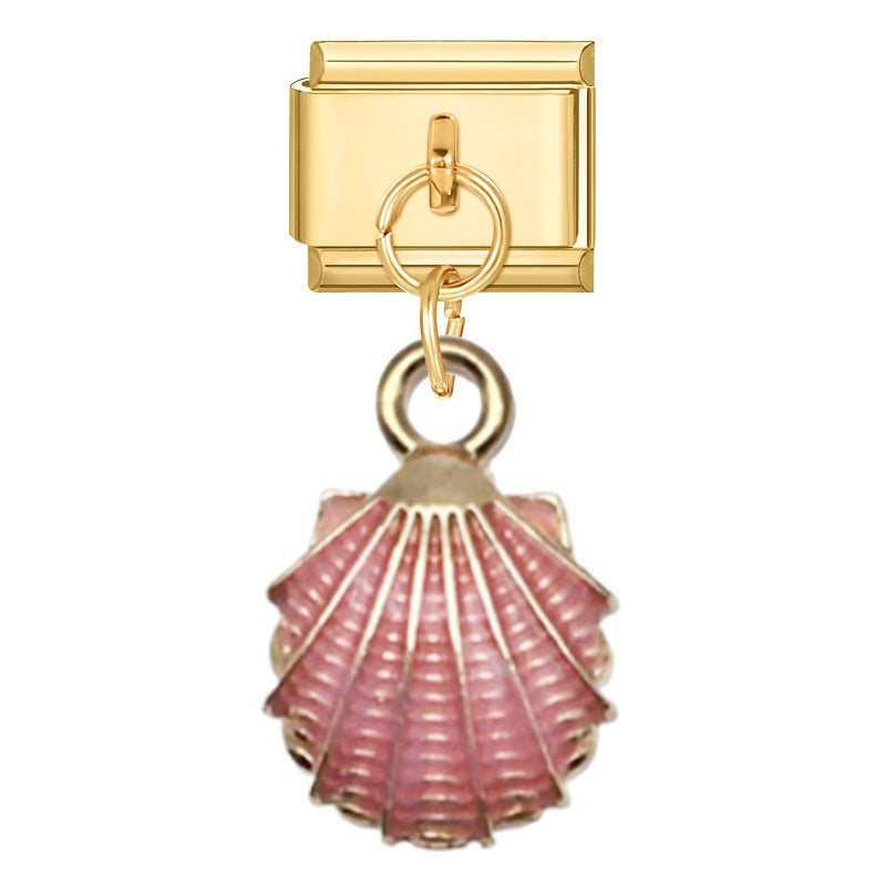 Wholesale Italian Charm Bracelet 9mm DIY Creative Retro  Stainless Steel Composable Bracelet