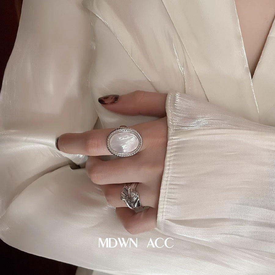 Wholesale  Shell Magic Color Effect Personalized Open Ring