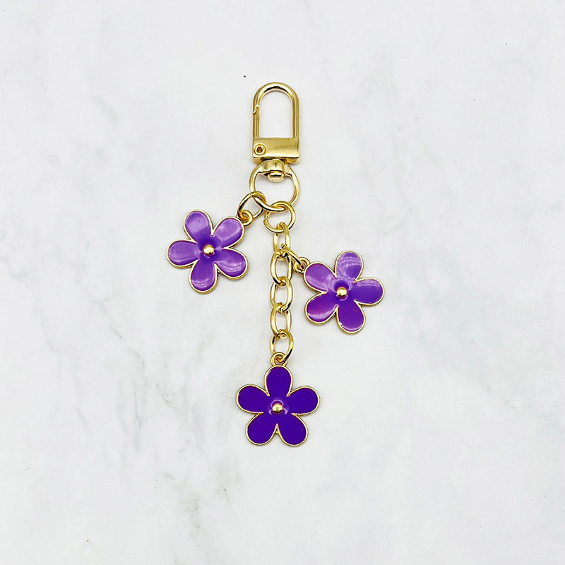 Wholesale  Colorful Flower Keychain