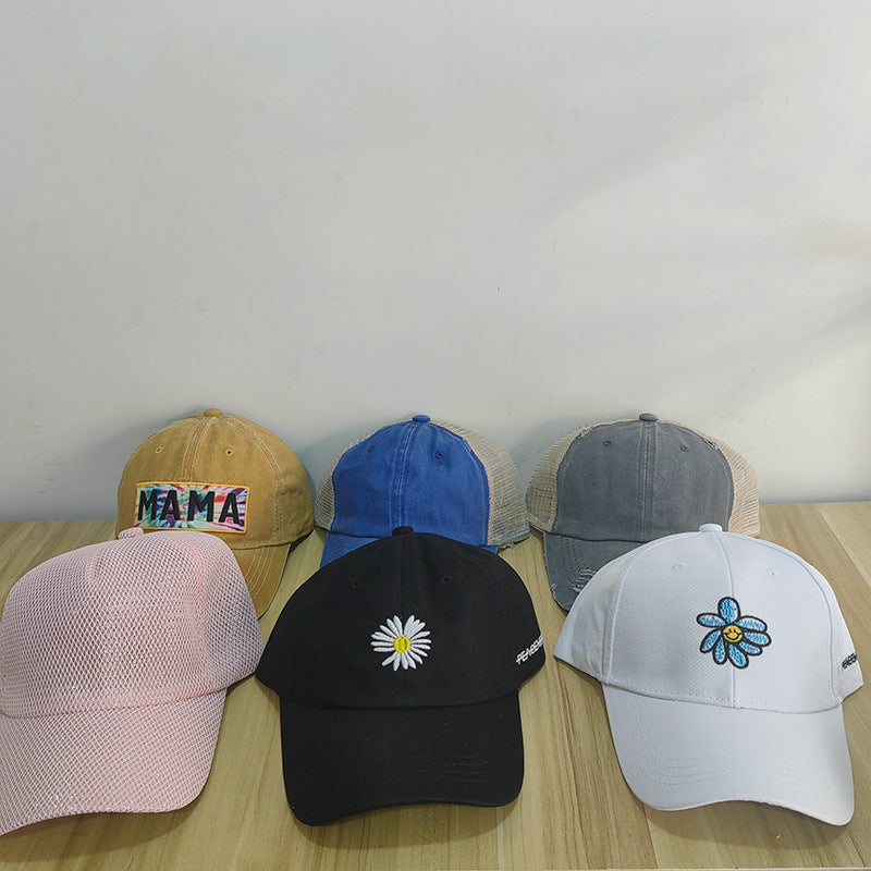 Wholesale Random Color Hat Letters Embroidered Baseball Caps ACC-HT-RunXie002
