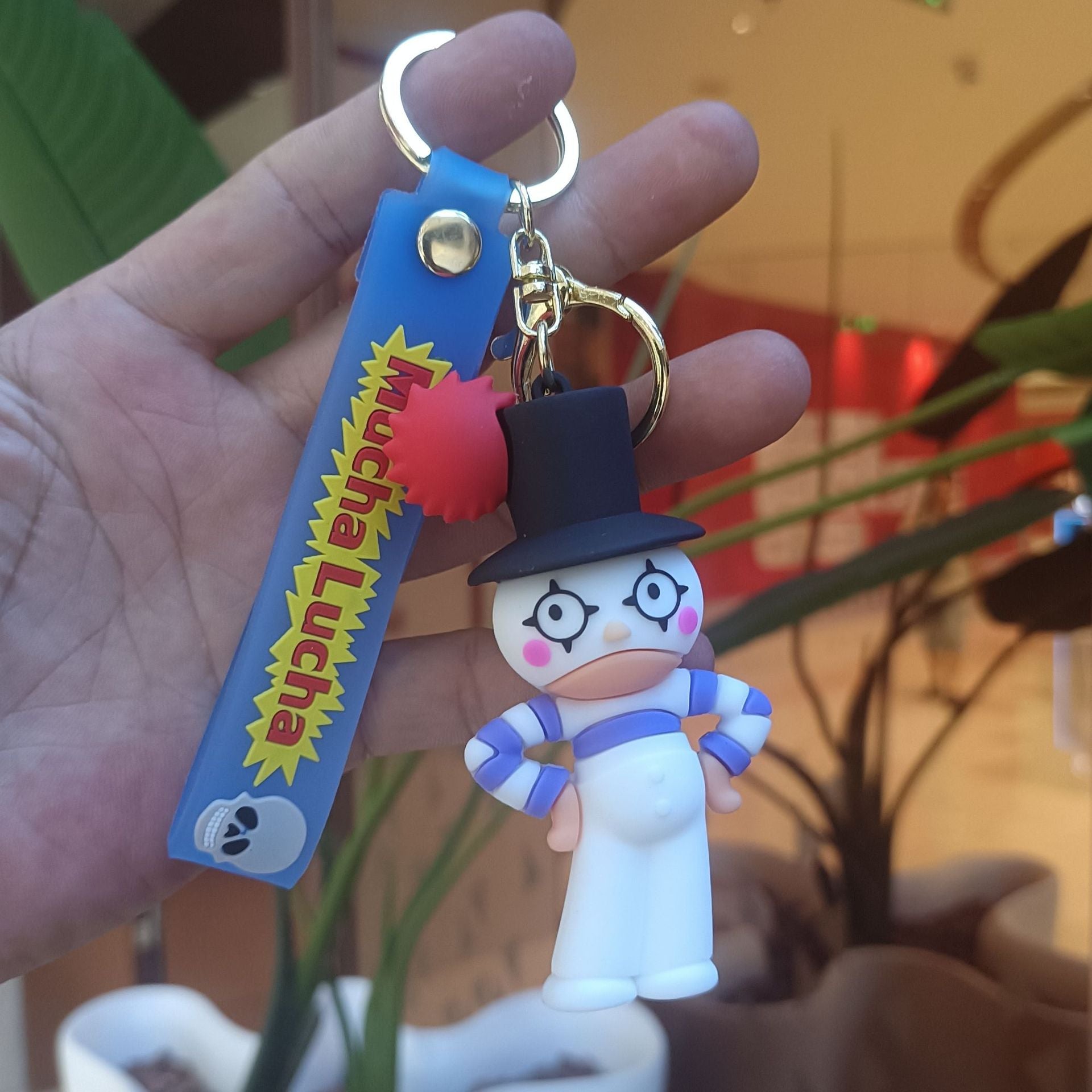 Wholesale Cartoon Cute PVC Keychain ACCVIP-KC-KuangKe001