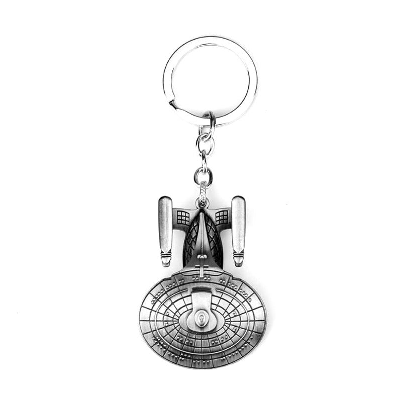 Wholesale Alloy Cartoon Game Spaceship Battleship Keychains ACC-KC-Zhuox003
