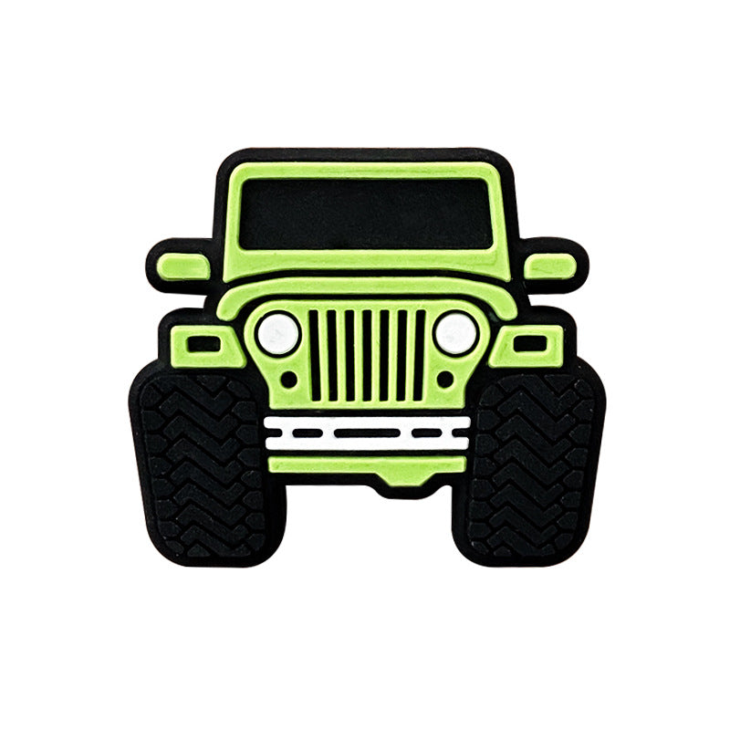 Wholesale 10pcs Car Silicone Beads Focal Beads DIY Accessories ACC-BDS-WDX072