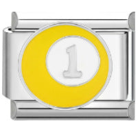 Wholesale  Italian Charm Bracelet 9mm DIY Billiards Snooker  Creative Stainless Steel Composable Bracelet