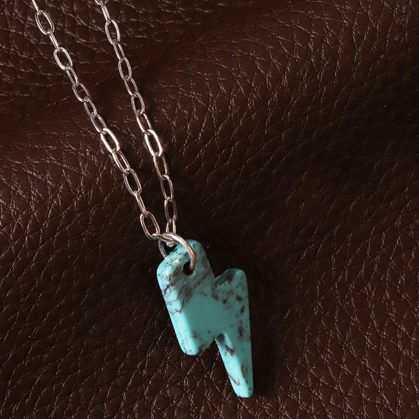 Wholesale Western Cowboy Turquoise Beaded Stackable Necklace,  Trendy Layering Jewelry Accessory