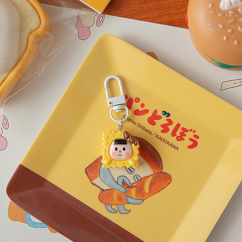 Couchette de dessin animé en gros porte-clés