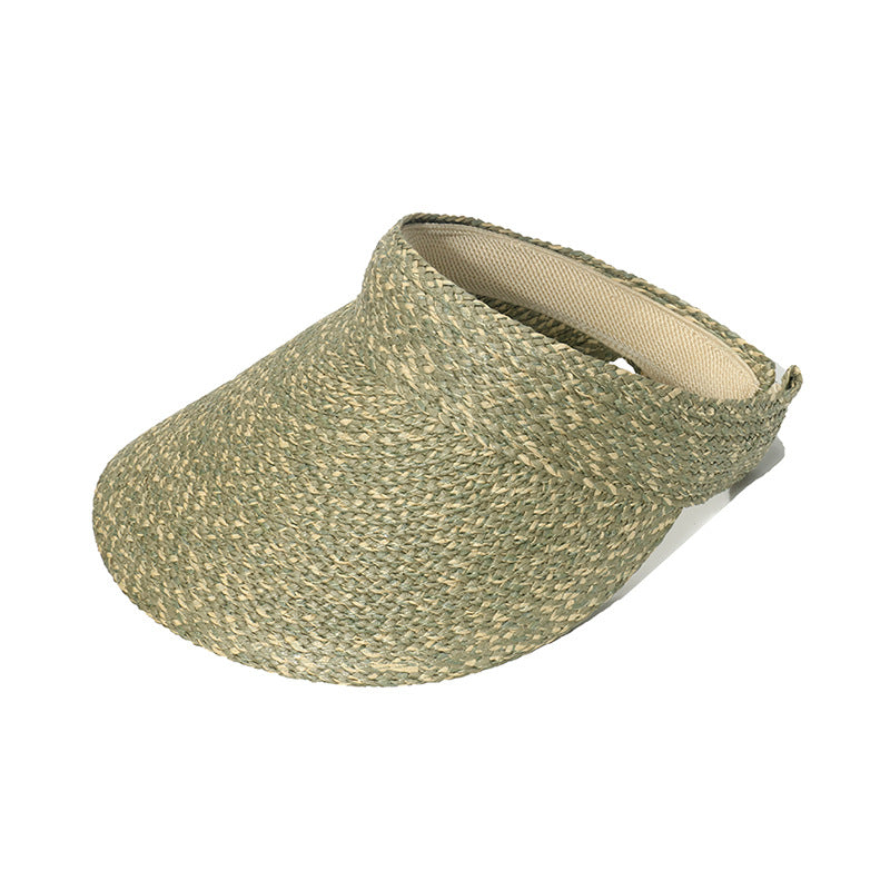Wholesale Summer Raffia Straw Hat Sun Hat ACC-HT-YuanBin004