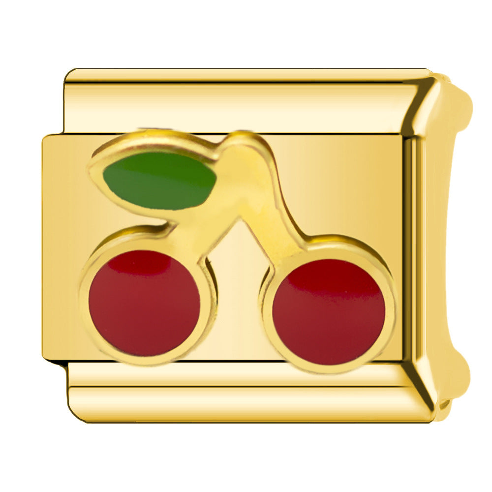 Wholesale  Italian Charm Bracelet 9mm DIY featuring frog Creative Stainless Steel Composable Bracelet