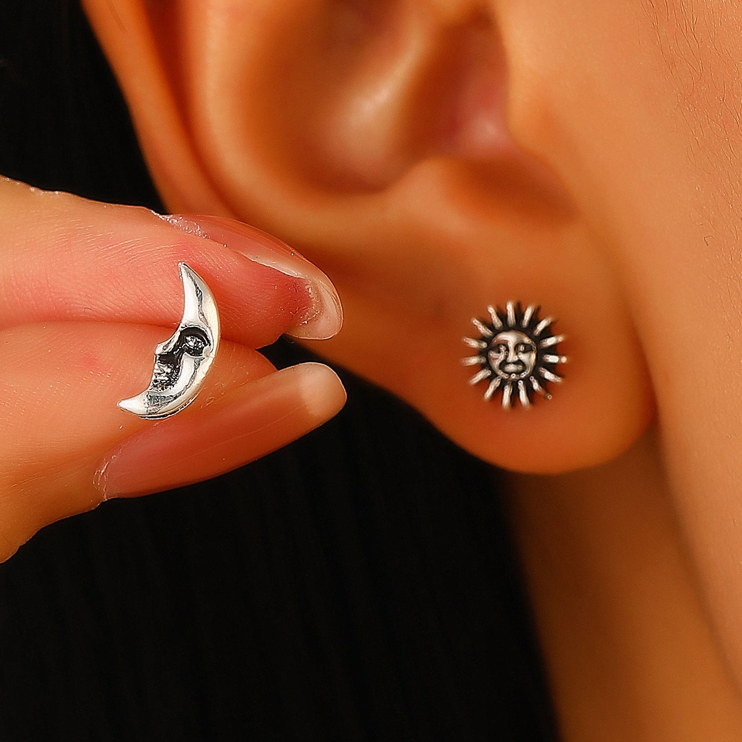 Wholesale Bohemian Sunburst Earrings Women S Retro Fashion Jewelry Accessory Party Gift