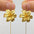 Wholesale  elegant ginkgo leaf fan ear hook earrings