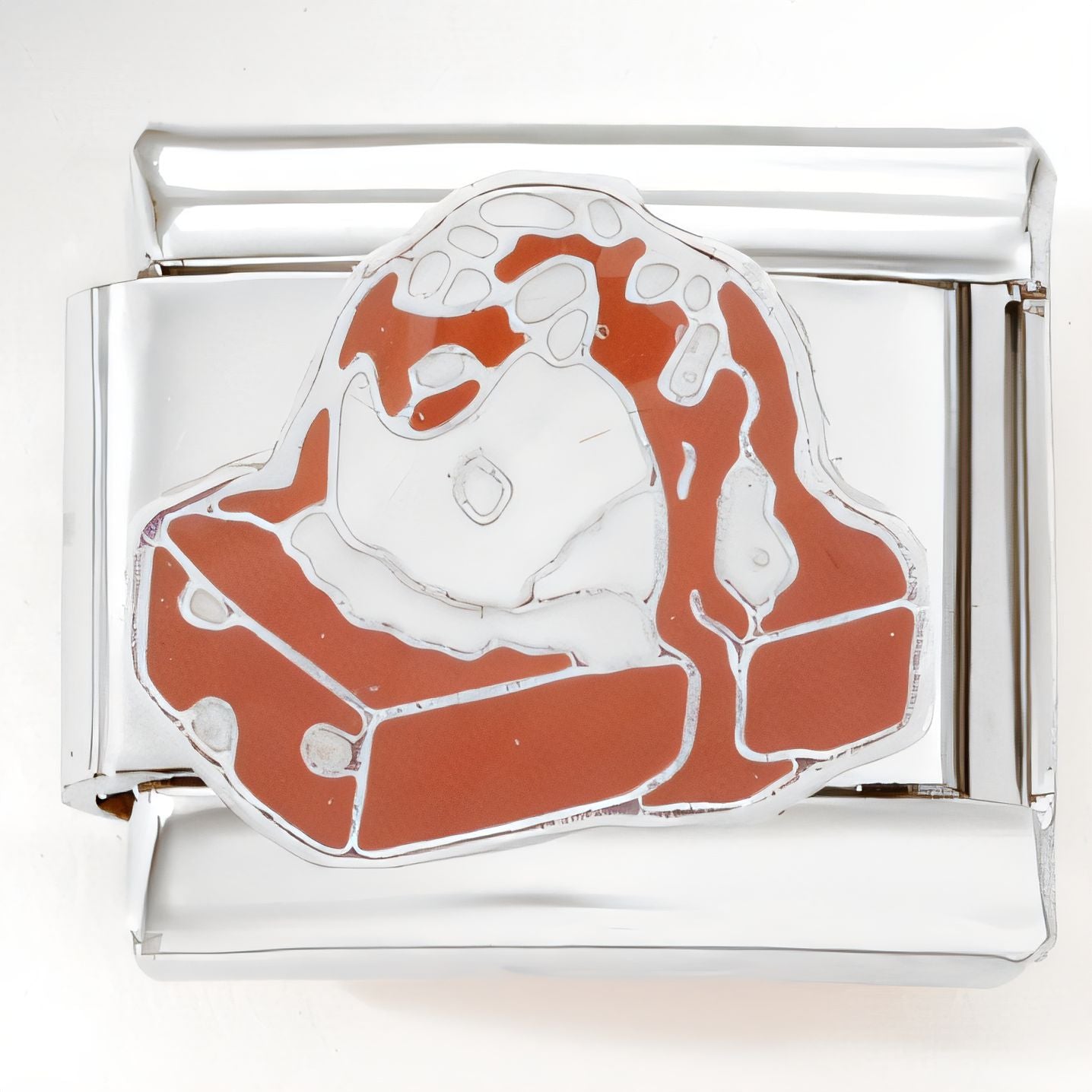 Wholesale Italian Charm Bracelet 9mm DIY Splicing Cute Creative Pattern Stainless Steel Composable Bracelet