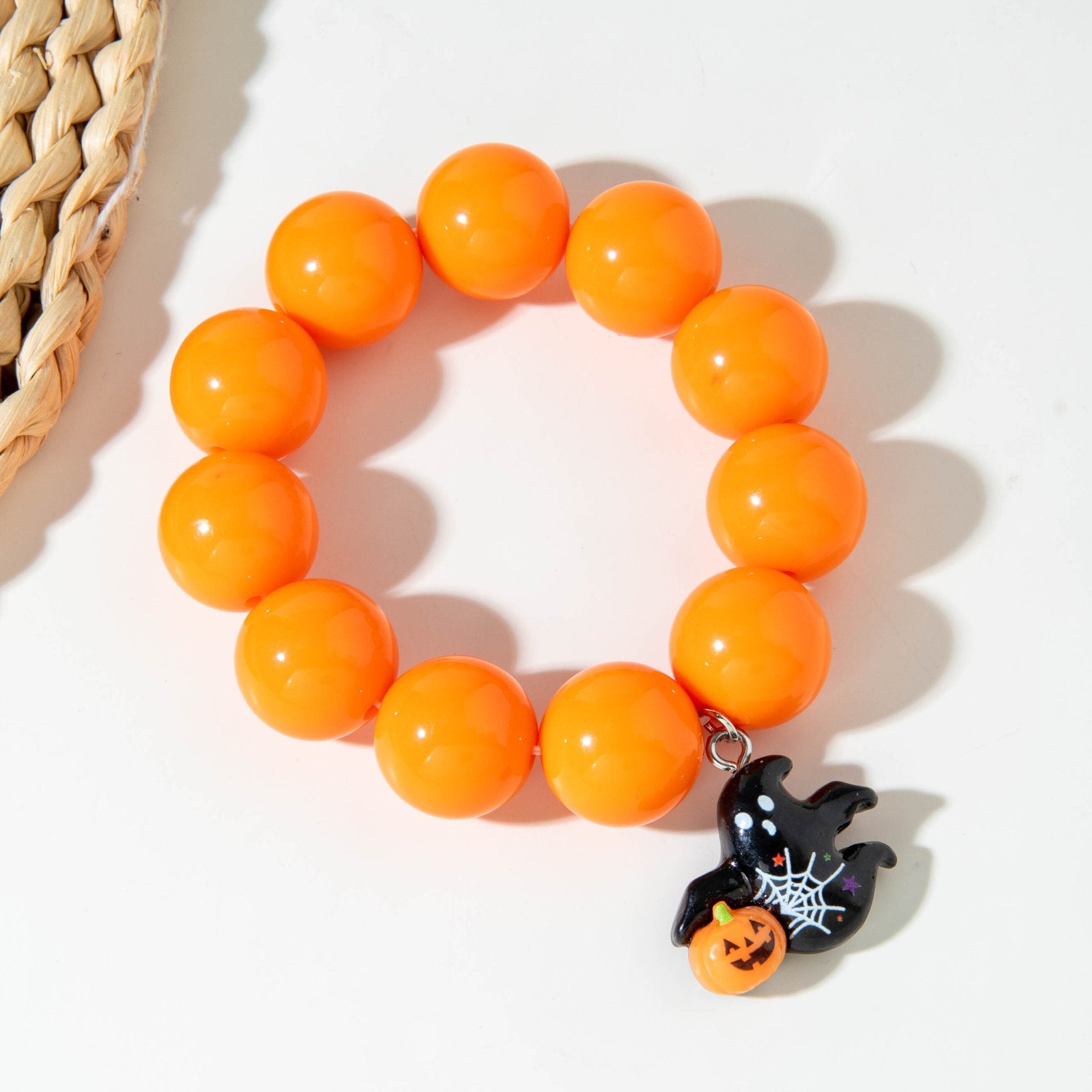 Wholesale  Funny Skull Rice Bead Bracelet Set
