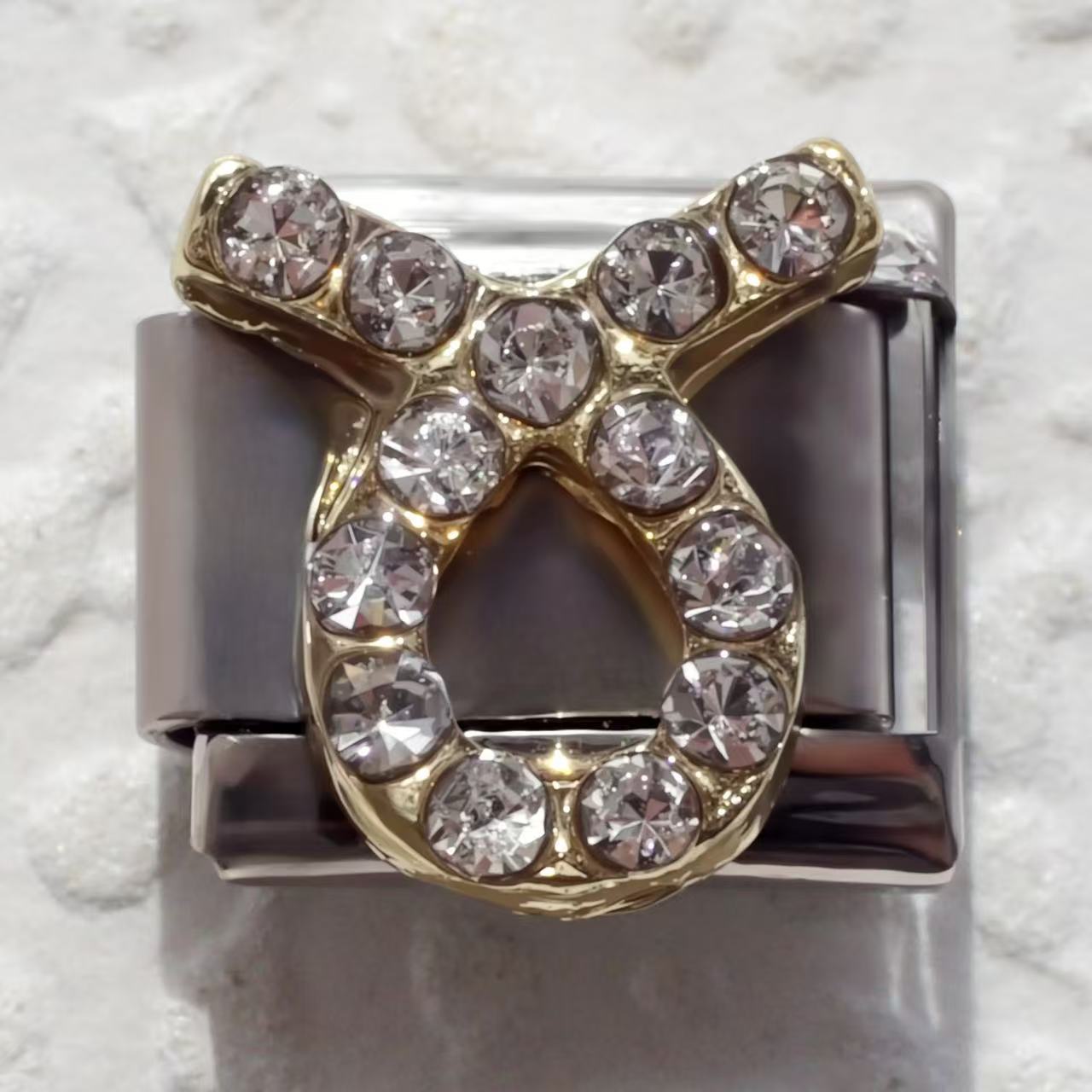 Wholesale 5pcs  Italian Charm Bracelet 9mm DIY 12 contions   Creative Stainless Steel Composable Bracelet