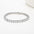 Wholesale Titanium Steel 3MM 4MM 5MM Inlaid Zircon Bracelet