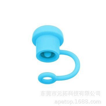Wholesale Solid Color Straw Cover Soft Straw Tube Cap