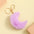 Wholesale Moon Fur Ball Plush Keychain