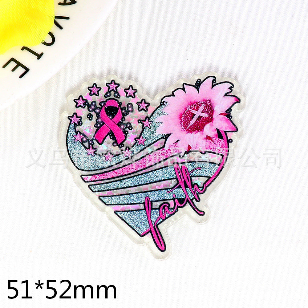 Wholesale 10pcs DIY Flatback Cartoon Christmas Snowman Acrylic Flatback Badge Reels Retractable Keychain DIY Accessories