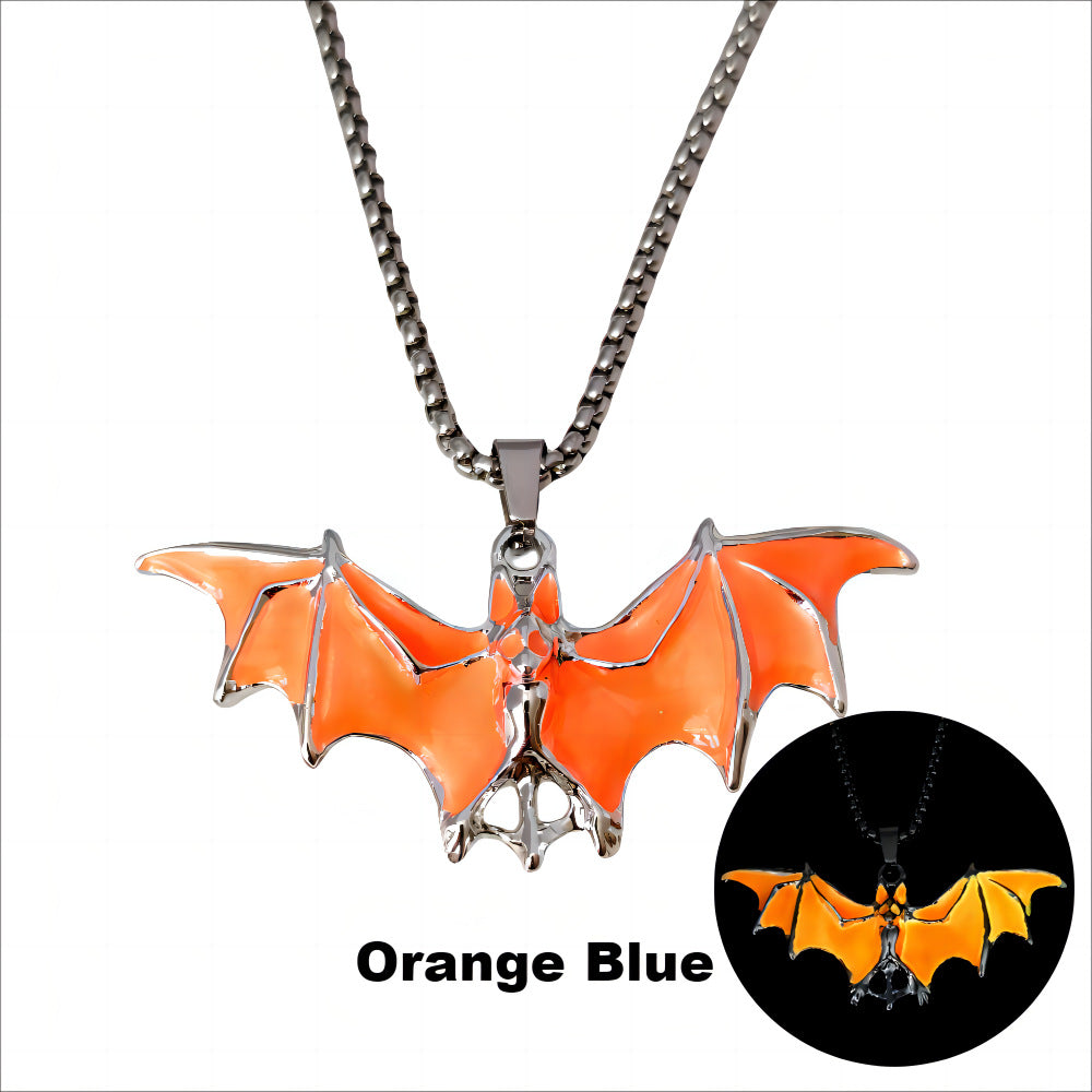 Wholesale  Dark Vampire Bat Luminous Pendant