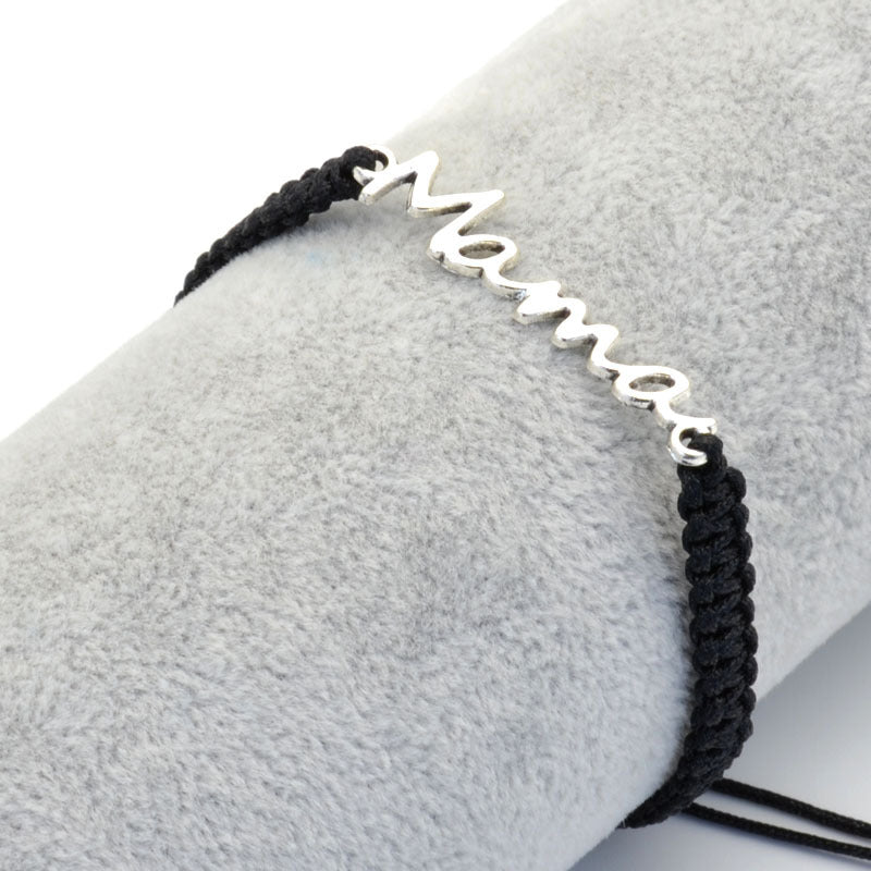 Wholesale  10pcs Mother's Day Lover Gift Jewelry Woven Bracelet