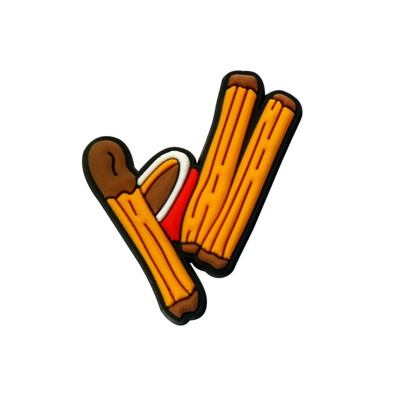 Wholesale Random 100pcs Mexican style Shoes Accessories Shoes Charms