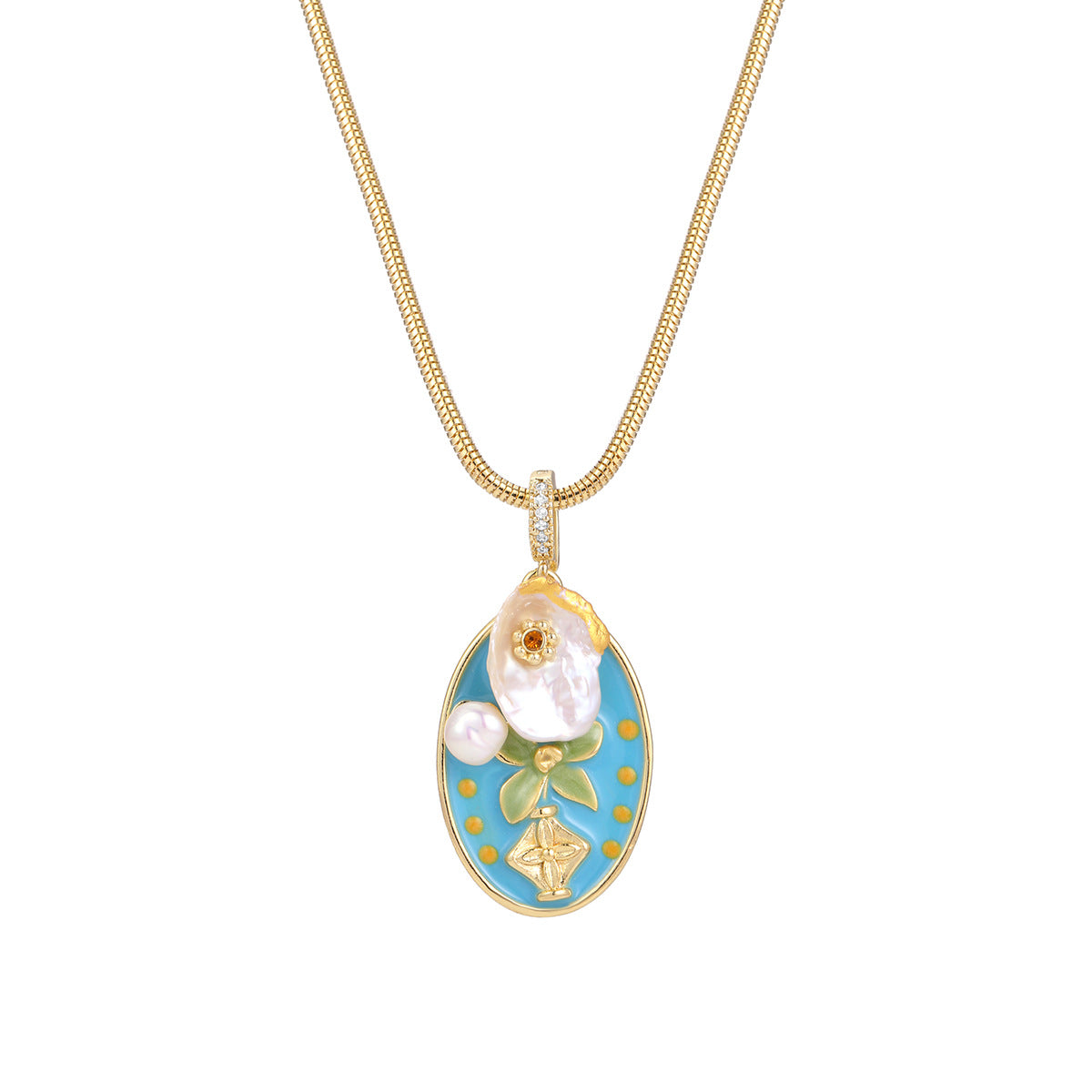 Wholesale Blue Pearl Necklace Natural Baroque Pearl Butterfly Bracelet  Jewelry suit