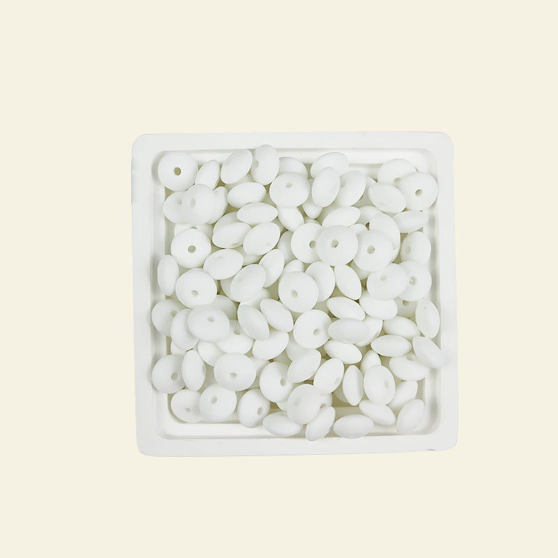 Wholesale 100pcs Abacus Beads 12mm Silicone Flat Beads DIY for Beadable ACC-BDS-JIaHao002