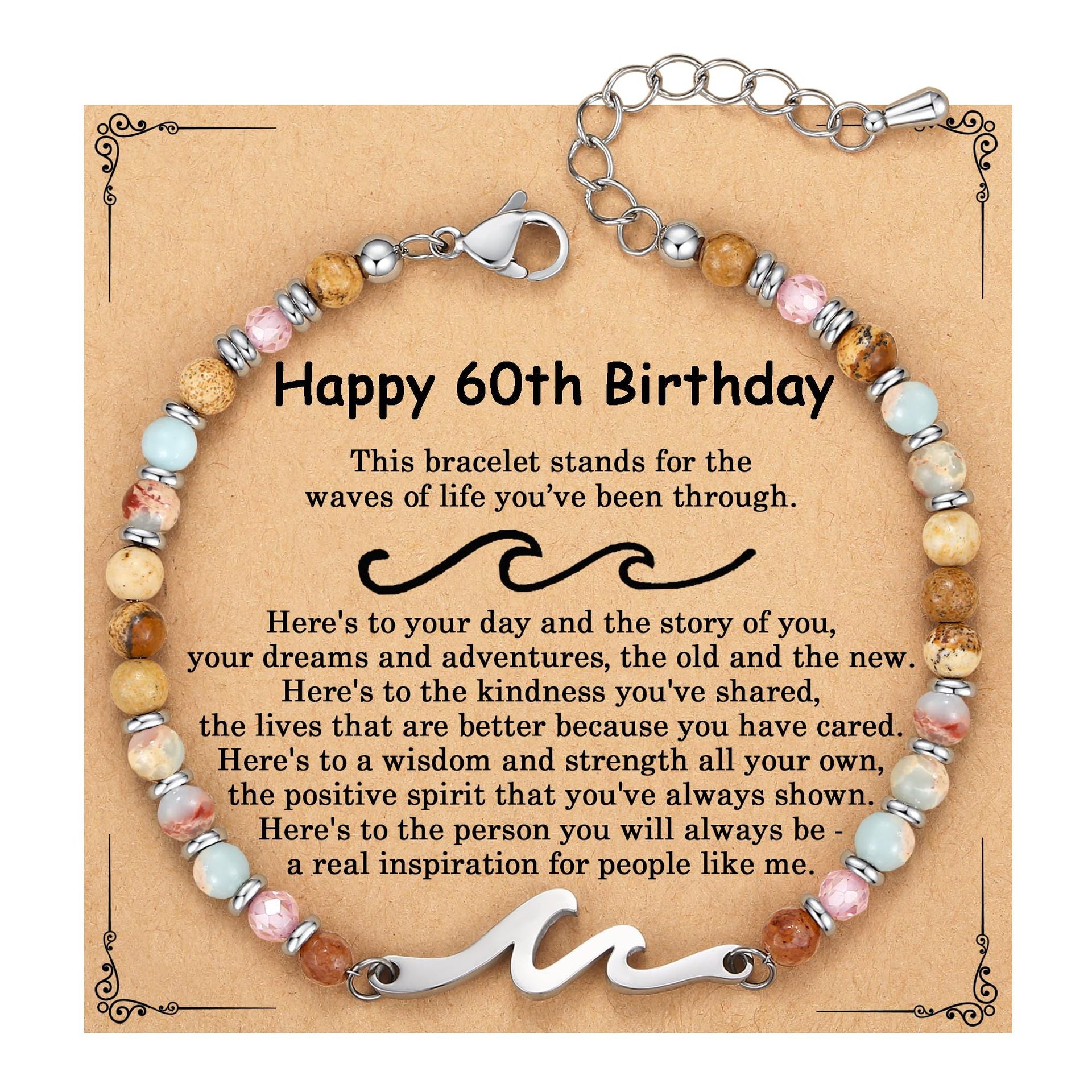 Wholesale Wave Shoushan Stone Bracelet for Everyday Wear Fashion Accessory
