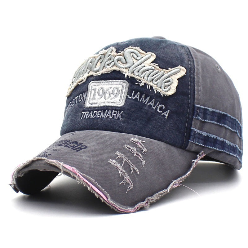 Wholesale Distressed washed baseball cap