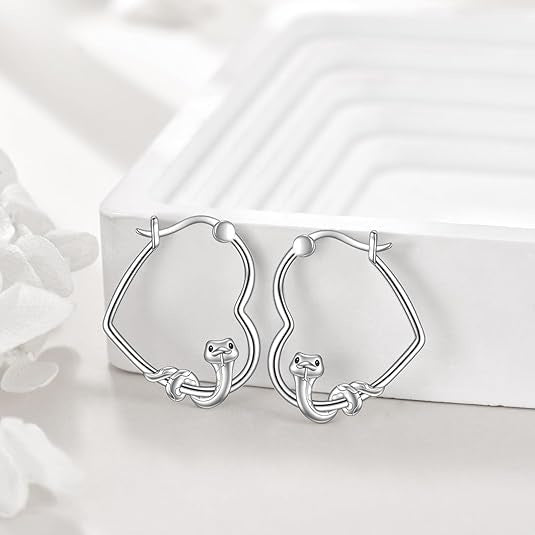 Wholesale Snake Ear Ring Personalized Fashion Creative Snake Love Animal Earrings