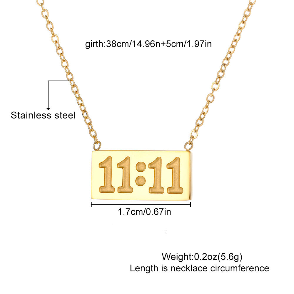 Wholesale Stainless Steel Necklace Light Luxury Necklace