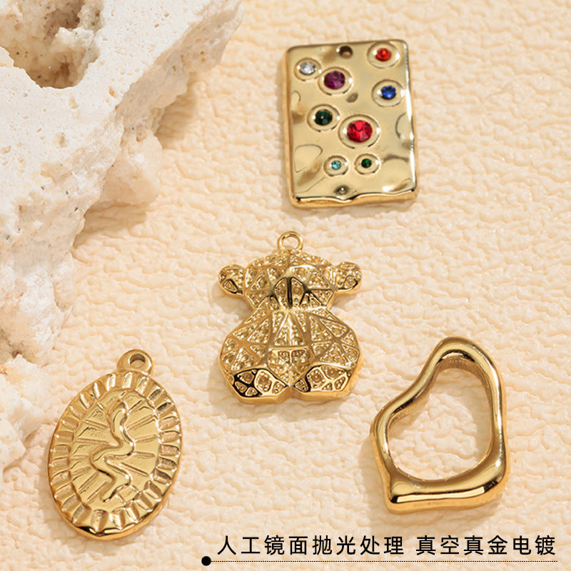 Wholesale 3D sun moon and smiley face  pendants