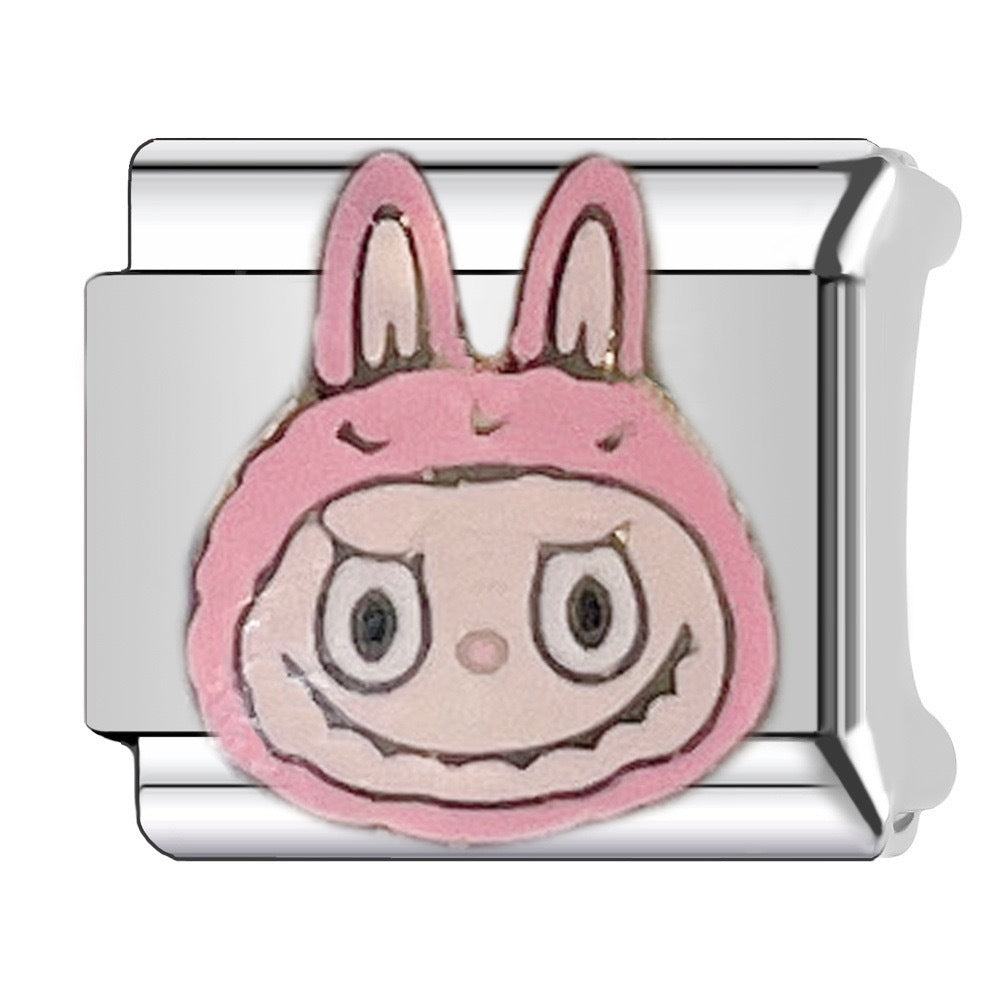 Wholesale Italian Charm Bracelet 9mm DIY Splicing Cute Cartoon Stainless Steel Composable Bracelet