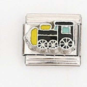 Wholesale 5pcs Italian Charm Bracelet 9mm DIY Splicing Car and Ship Series Stainless Steel Composable Bracelet