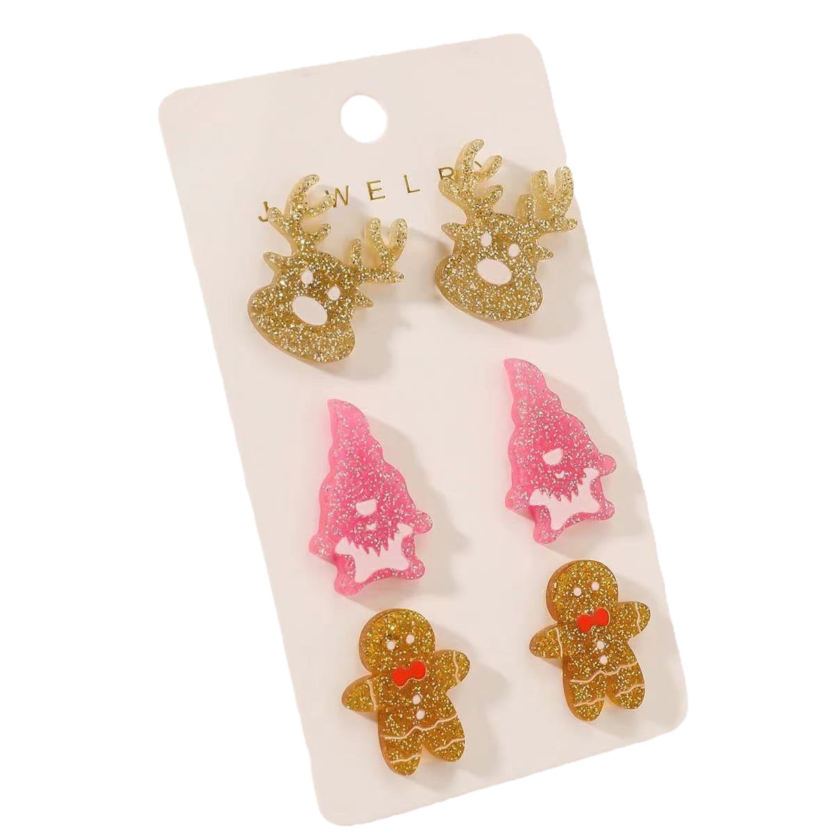 Wholesale Halloween  Acrylic Earrings Exaggerated Earrings Set