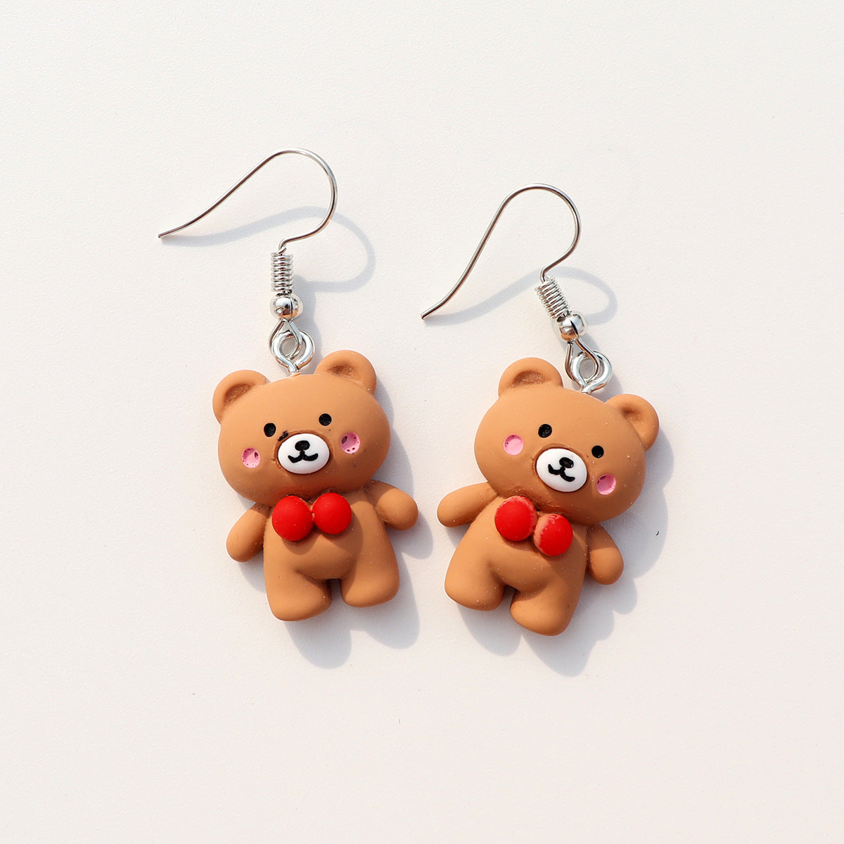 Wholesale cute bear frog rabbit earrings