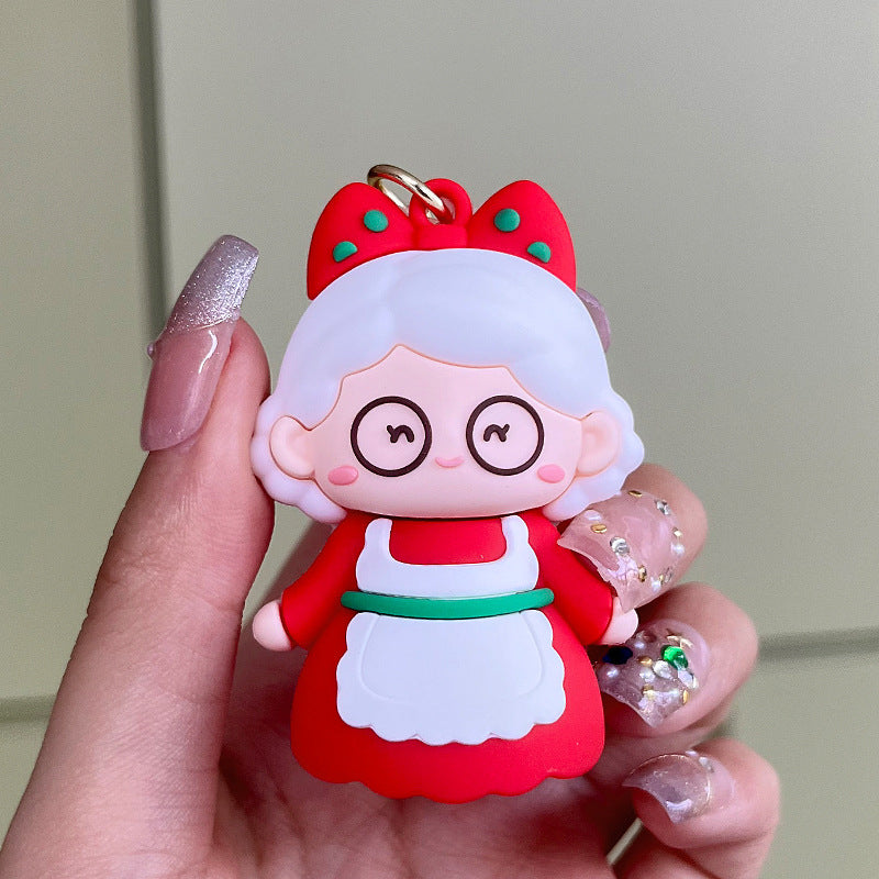 Wholesale Christmas Cartoon cute  key chain