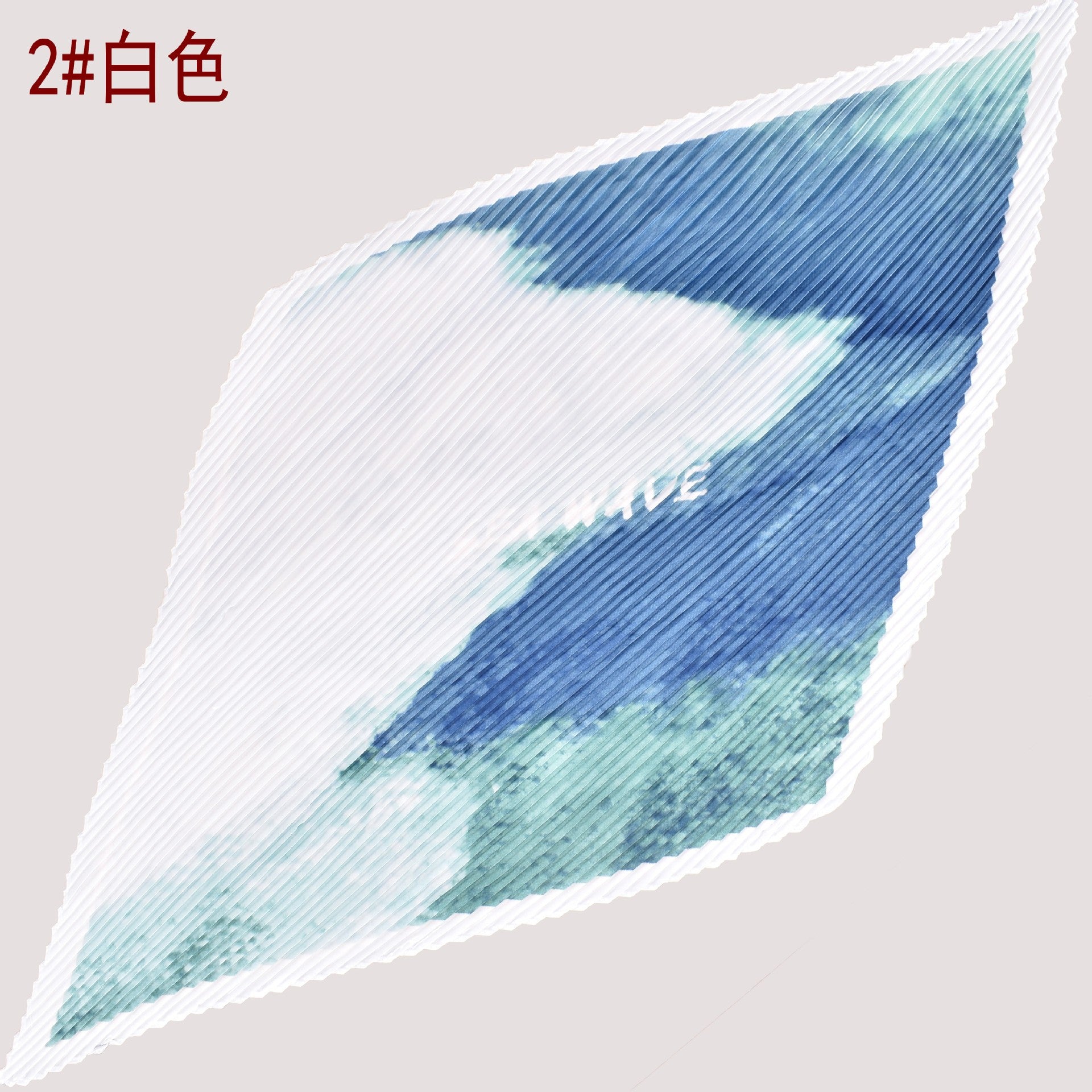 Wholesale  Printing High-grade Pleated Women' s Thin 70 Square Scarf