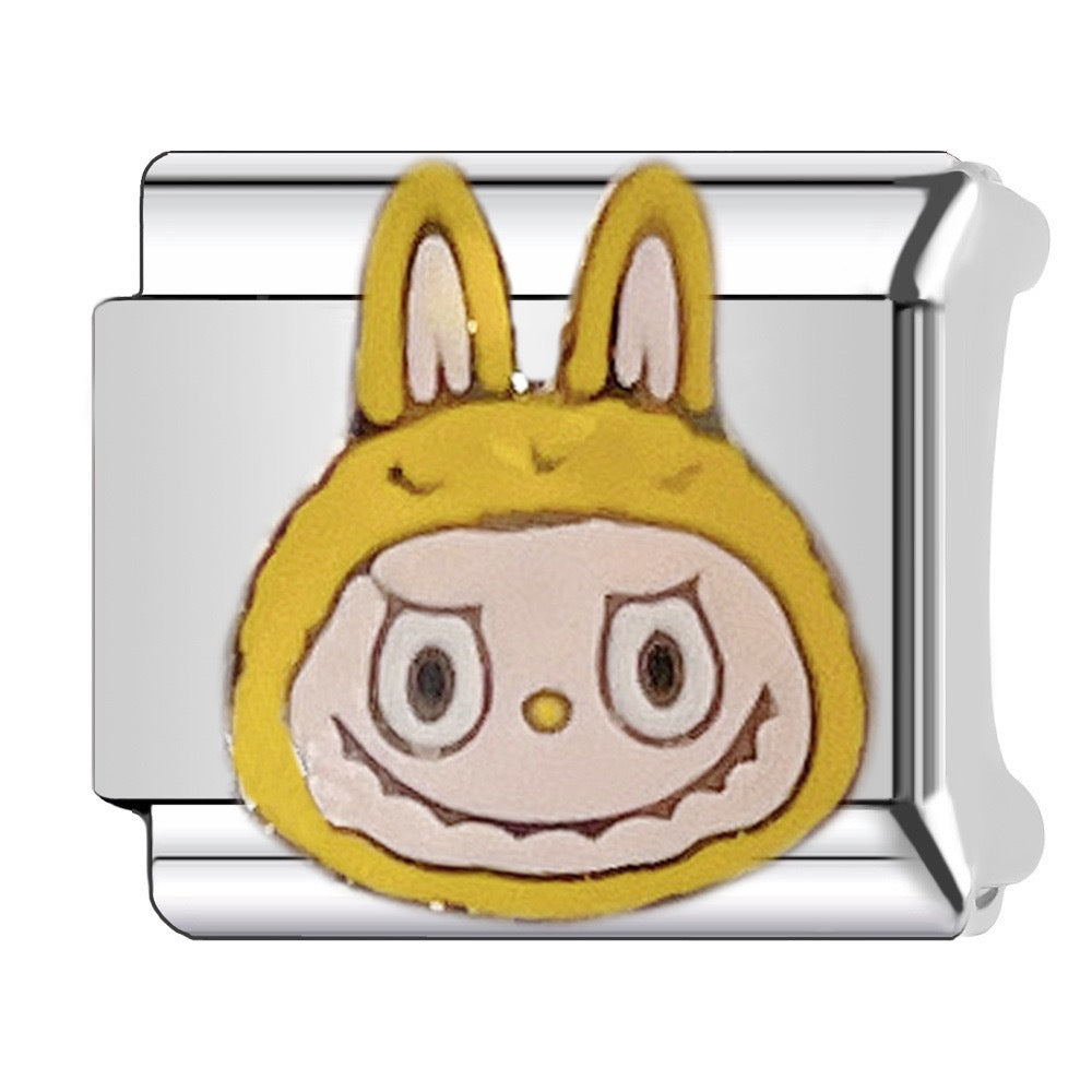 Wholesale Italian Charm Bracelet 9mm DIY Splicing Cute Cartoon Stainless Steel Composable Bracelet