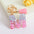 Wholesale Glitter 26 English Letter Tassel Keychain