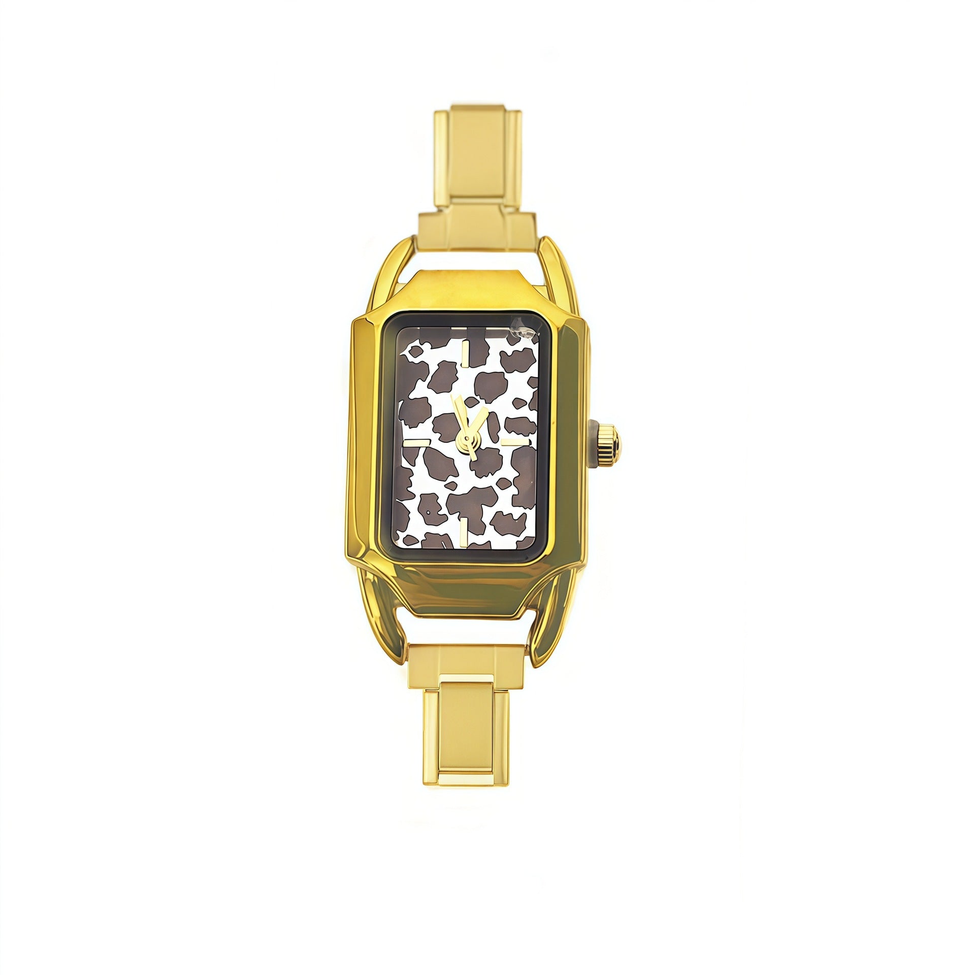 Wholesale New Cross-Border Leopard Print Italian Modular Watch,  Simple and Versatile,  DIY Detachable Watch Head